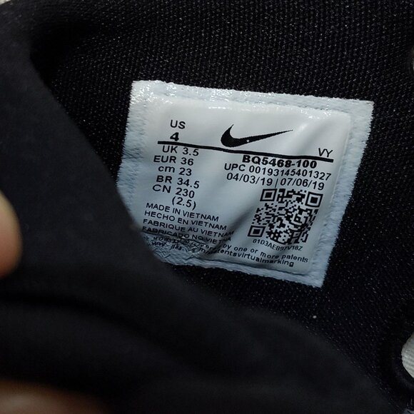 Nike Zoom Rize TB Basketball Shoes Mens Size US 4 EUR 36 Style Code BQ5468-100 - Picture 10 of 11